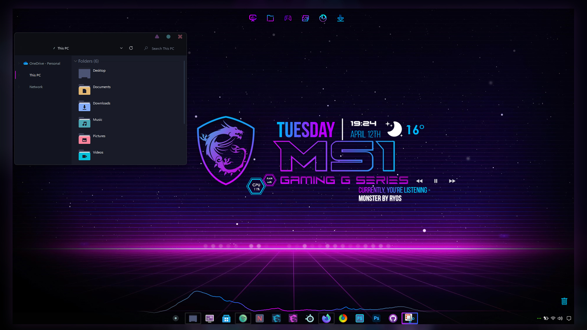 Profile background